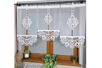 firany panelowe z ażurem